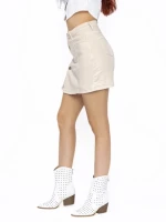 Blugi Scurti Dama KD505-3 BEJ | MINA