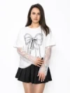 Bluza Dama JMC20311 ALB | KIKIRIKI