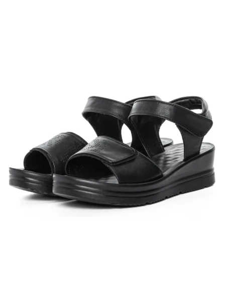 Sandale Dama din piele naturala 71-23 BLACK | FORMAZIONE