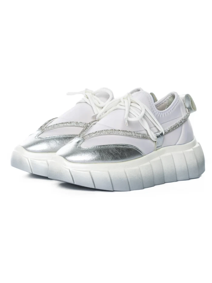 Pantofi Sport Dama P-20-51 Alb Seniorah