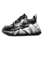 Pantofi Sport Dama cu Platforma M0182-104 Negru Seniorah