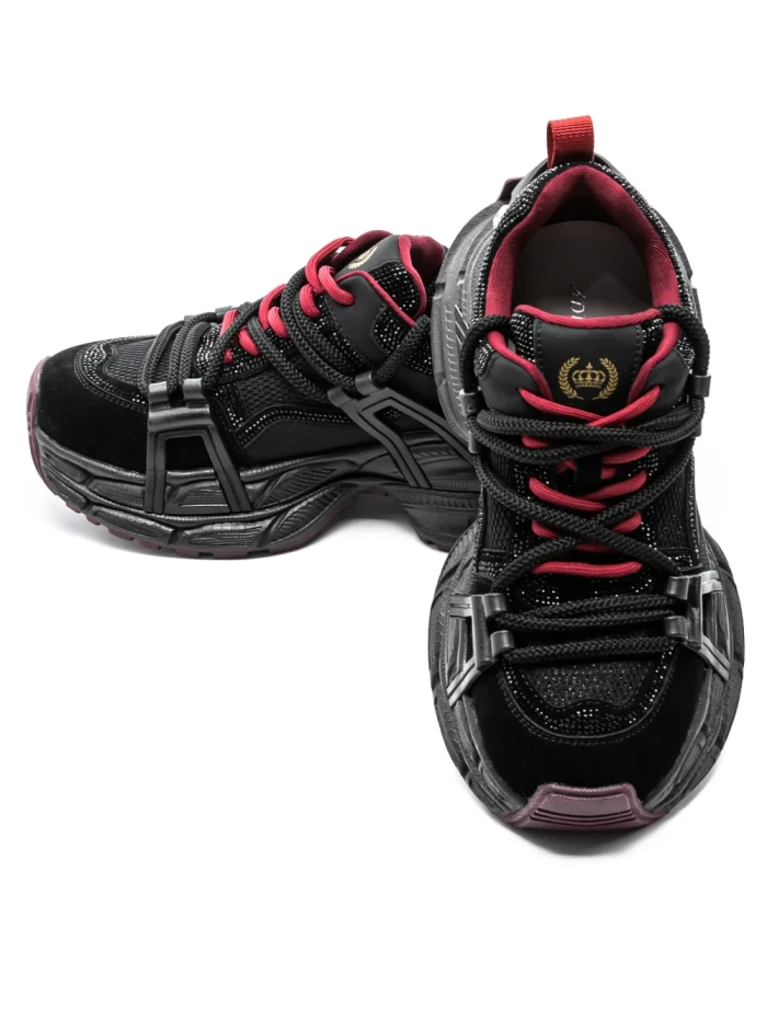 Pantofi Sport Dama din piele naturala 3195 BLACK | ADVANCER