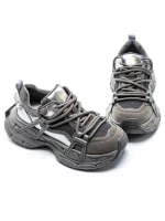 Pantofi Sport Dama din piele naturala 3195 GREY | ADVANCER