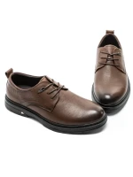 Pantofi Casual Barbati din piele naturala 91817 BROWN | ADVANCER