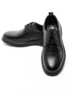 Pantofi Casual Barbati din piele naturala W25506 BLACK | ADVANCER