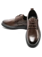 Pantofi Casual Barbati din piele naturala W25506 BROWN | ADVANCER