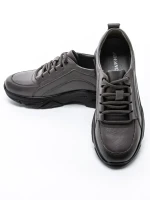 Pantofi Casual Dama din piele naturala N3311 GREY | ADVANCER