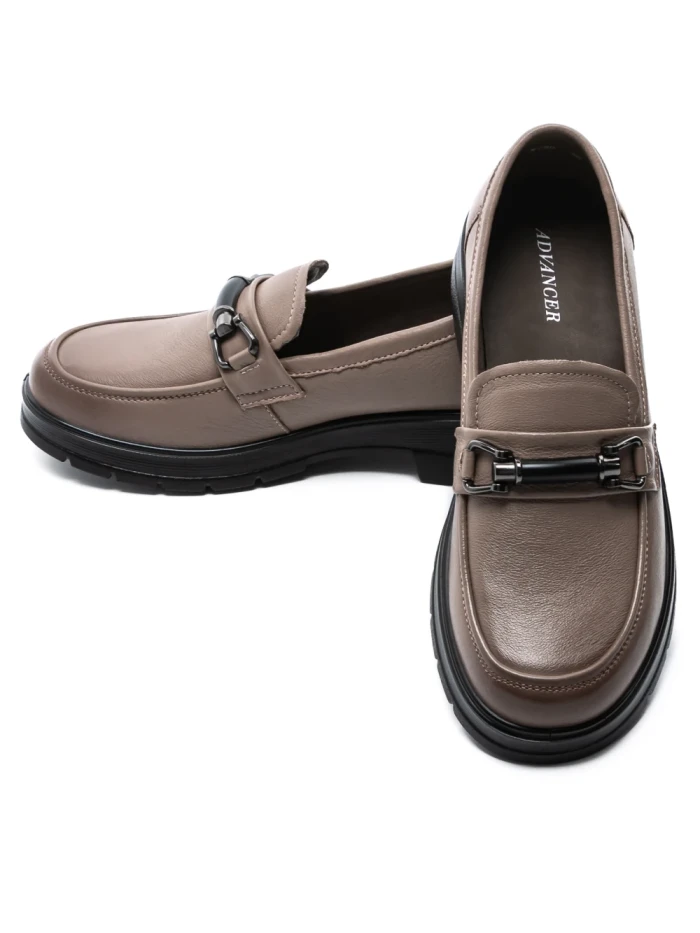 Pantofi Casual Dama din piele naturala N750 APRICOT | ADVANCER