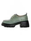 Pantofi Casual Dama din piele naturala 66920 GREEN | ADVANCER