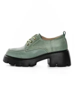 Pantofi Casual Dama din piele naturala 66920 GREEN | ADVANCER