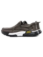 Mocasini Barbati din piele naturala 23556 GREY | ADVANCER