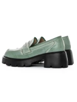 Pantofi Casual Dama din piele naturala 66319 GREEN | ADVANCER
