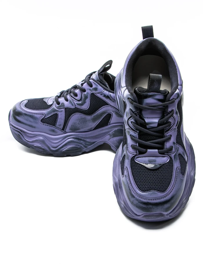 Дамски спортни обувки от естествена кожа 919-1 Лилаво ... » MeiMall.bg