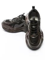 Дамски спортни обувки от естествена кожа 919-1 Кафе | ... » MeiMall.bg