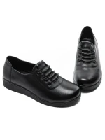 Pantofi Casual Dama din piele naturala 18791 BLACK | ADVANCER