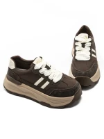 Pantofi Sport Dama din piele naturala Y6306 BROWN | ADVANCER