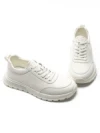 Pantofi Sport Barbati din piele naturala 88866 WHITE | ADVANCER