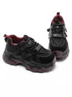 Pantofi Sport Dama din piele naturala 6361-8 BLACK | ADVANCER