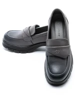 Pantofi Casual Dama din piele naturala 90-55 GREY | ADVANCER