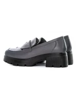 Pantofi Casual Dama din piele naturala 90-55 GREY | ADVANCER