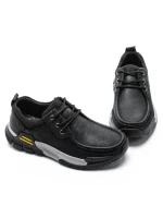 Mocasini Barbati din piele naturala 23566 BLACK | ADVANCER