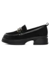 Pantofi Casual Dama din piele naturala 8051-3 BLACK | ADVANCER