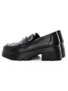 Pantofi Casual Dama din piele naturala 90-55 BLACK | ADVANCER