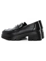 Pantofi Casual Dama din piele naturala 90-55 BLACK | ADVANCER