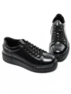 Pantofi Casual Barbati din piele naturala A921-1 BLACK | ADVANCER