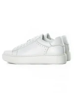 Pantofi Casual Barbati din piele naturala A921-1 WHITE | ADVANCER