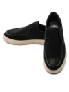 Mocasini Barbati din piele naturala 02-203 BLACK | ADVANCER