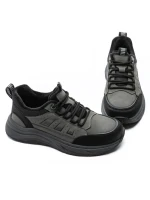 Pantofi Sport Barbati din piele naturala E90002 GREY | ADVANCER