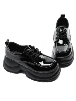 Pantofi Casual Dama din piele naturala TP191-2 BLACK | ADVANCER