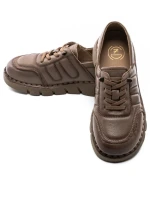 Pantofi Casual Dama din piele naturala KM2583 APRICOT | FORMAZIONE