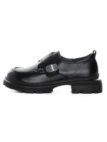 Pantofi Casual Dama din piele naturala KM6715 BLACK | FORMAZIONE