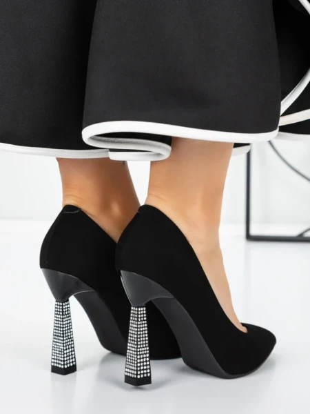 Pantofi Stiletto 3ADC77 BLACK | MEI
