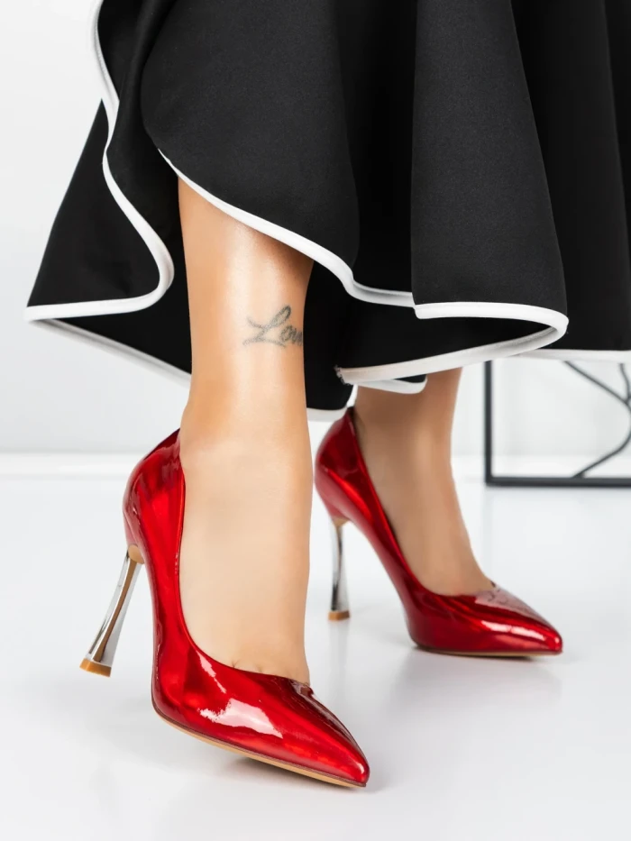 Pantofi Stiletto 3ADC80 RED | MEI