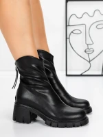 Пролетно-есенни дамски боти 3WL16 Черен » MeiMall.bg