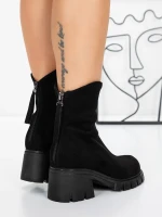 Дамски боти 3WL16 Черен | Mei » MeiMall.bg