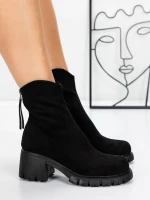Дамски боти 3WL16 Черен | Mei » MeiMall.bg