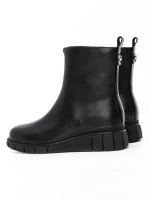 Ghete Dama din piele naturala E90523-1 BLACK | ADVANCER