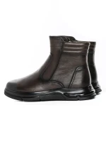 Ghete Barbati din piele naturala Z184550-1 COFFEE | ADVANCER