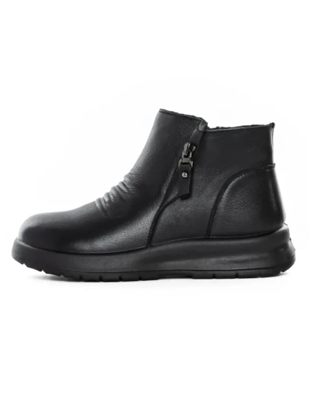 Ghete Dama din piele naturala M852 BLACK | ADVANCER