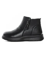 Ghete Dama din piele naturala M852 BLACK | ADVANCER