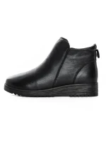 Ghete Dama din piele naturala 3901 BLACK | ADVANCER