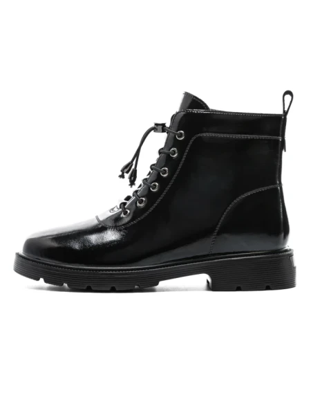 Ghete Dama din piele naturala E0931-10 BLACK | ADVANCER