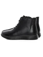 Ghete Dama din piele naturala 9580 BLACK | ADVANCER