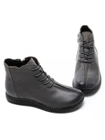 Ghete Dama din piele naturala 9580 GREY | ADVANCER