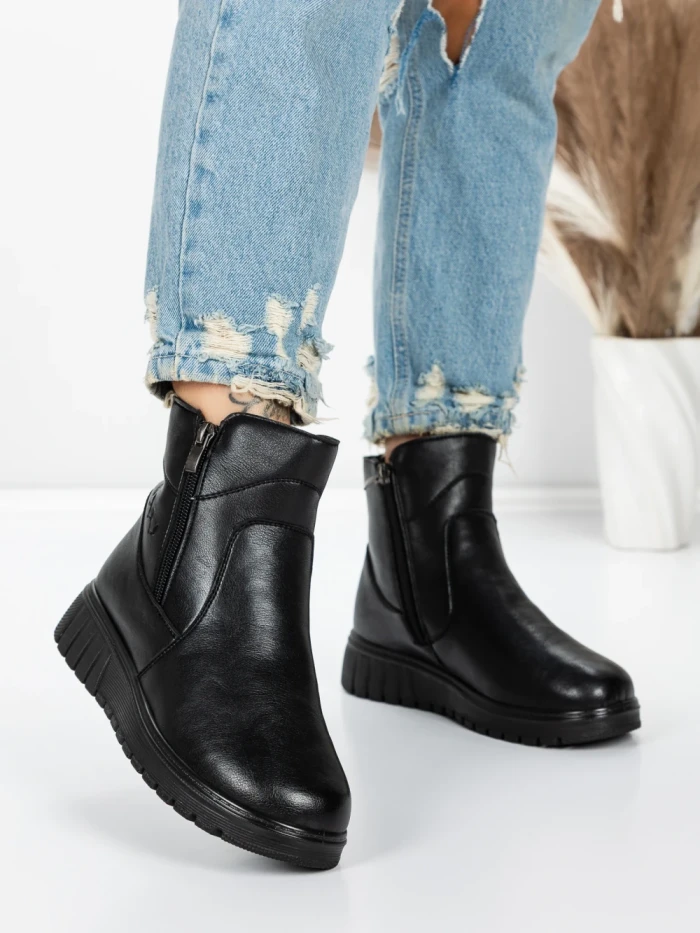 Ghete Dama Imblanite 5XJ83 BLACK | MEI