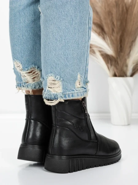 Ghete Dama Imblanite 5XJ83 BLACK | MEI